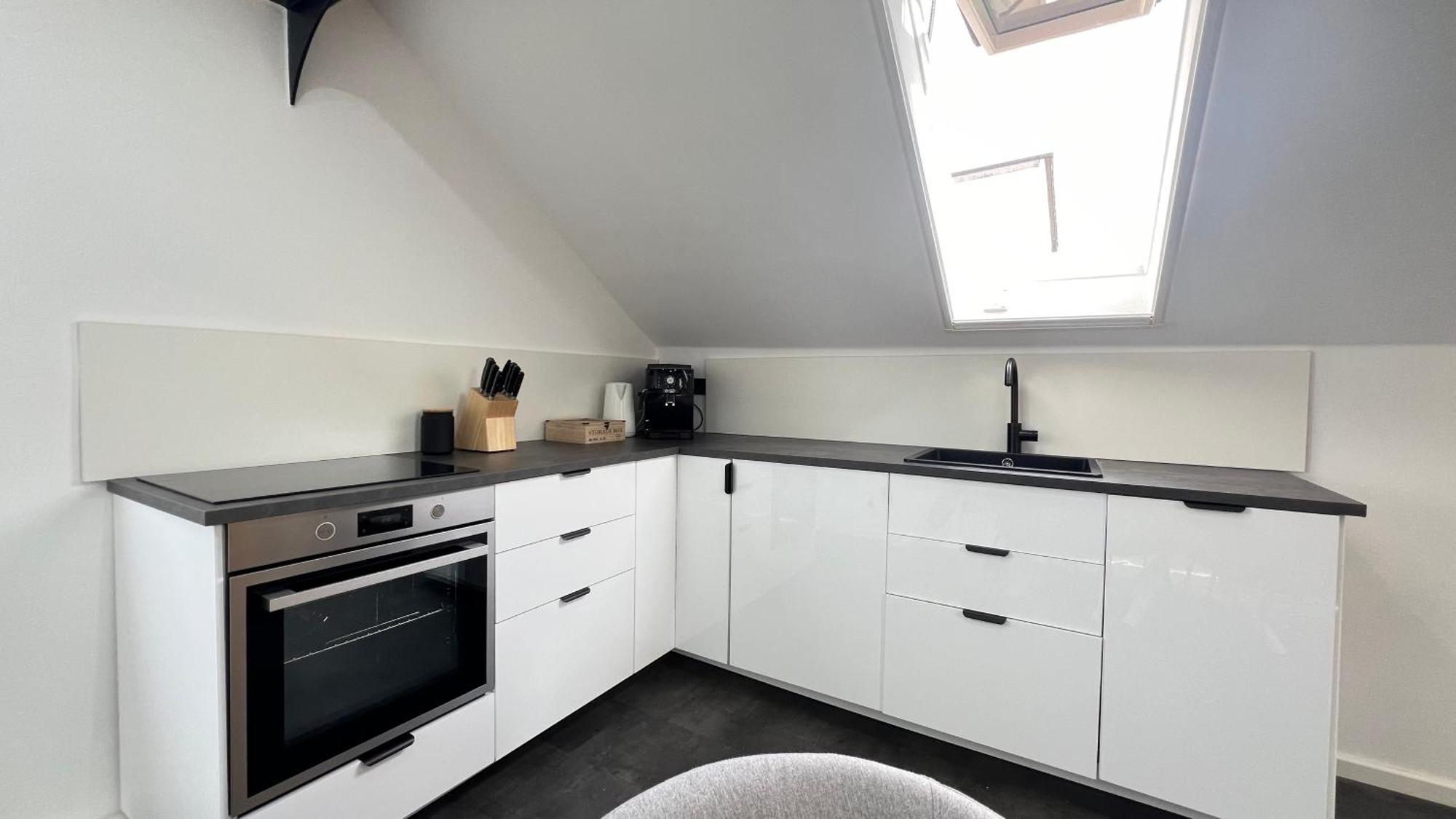 Ludwigshome - Zentrale Lage, Luxusbad, Workspace, Klima Ludwigsburg Bagian luar foto